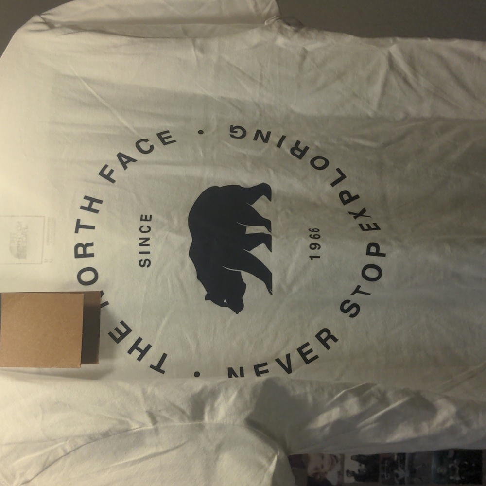 The north face medium short sleeve bearscape tee nwt - Picture 4 of 8